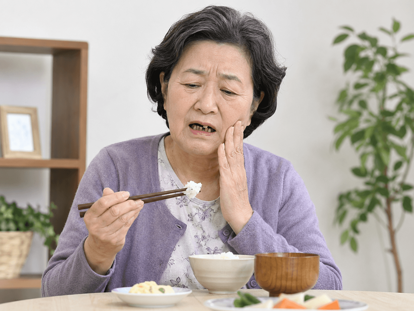 치아 대부분을 잃은 경우